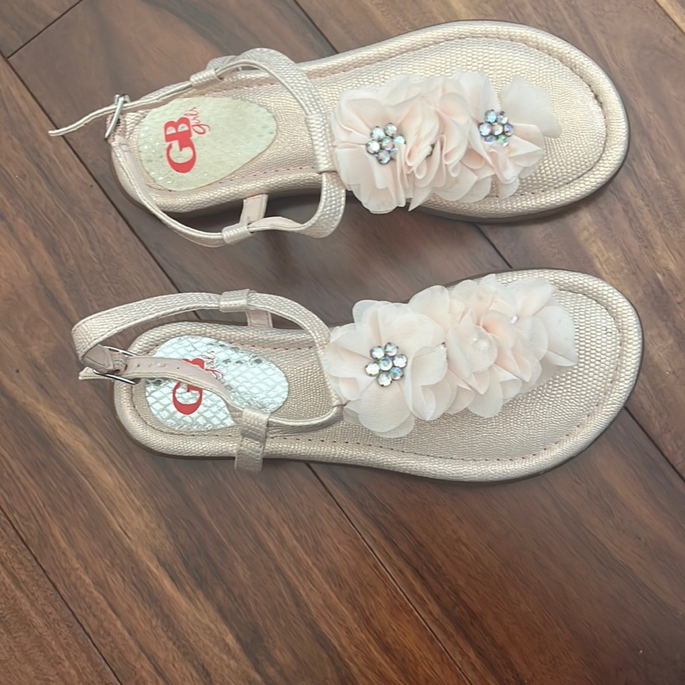 GB girls size 2 girl sandals